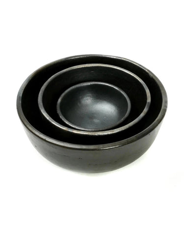 Bowl de cerámica negra Bazar Bizar para mesa