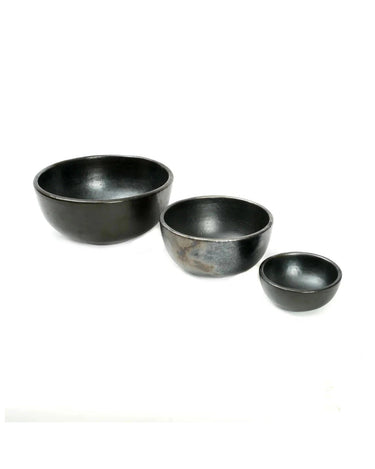 Bowl negro artesanal grande Bazar Bizar