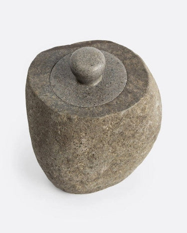 Bol KIMIA de piedra natural Dareels detalle de textura