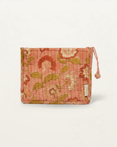 Bolsa pequeña estampada con cremallera Bonheur du Jour