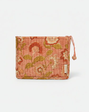 Bolsa pequeña estampada con cremallera Bonheur du Jour