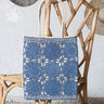 Bolso de macramé con monedero en color mostaza
