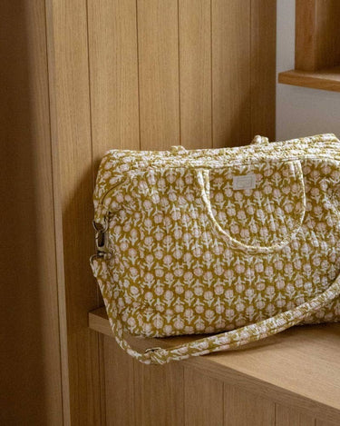 Bolso tote Isha Olive acolchado de algodón — Bonheur du Jour, vista 2