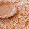 Manteles individuales reversibles de algodón block print Bonheur du Jour