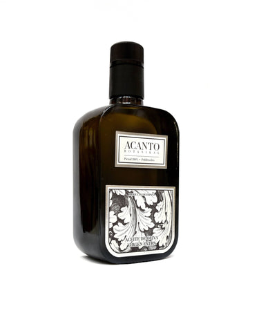 Botella de aceite de oliva virgen extra Picual Gourmet Acanto