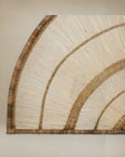 Vista adicional de cabecero de pared tribe de ratán natural