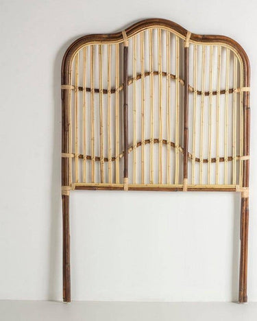 Cabecero de ratán para cama de 90