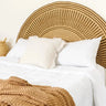 Cabecero de fibras naturales para cama de 135 cm y king size