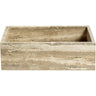 Caja decorativa grande de travertino de Tine K Home