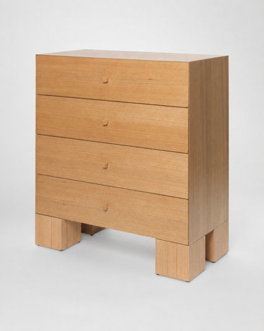 Cajonera Kuben 1x4 de roble natural en Matuta Home - imagen 5