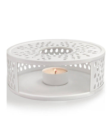 Calentador blanco Creano Leaf de acero inoxidable