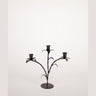 Candelabro de hierro con motivos vegetales de Olsson & Jensen
