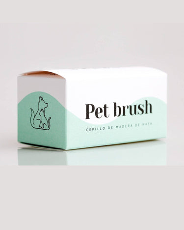 Brosse en bambou pour le soin des animaux
