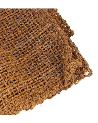 Cerramiento de fibra de coco natural para espacios exteriores