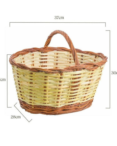 Cesta ovalada para setas en tamaño pequeño