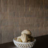 Handwoven white porcelain basket by Olsson & Jensen