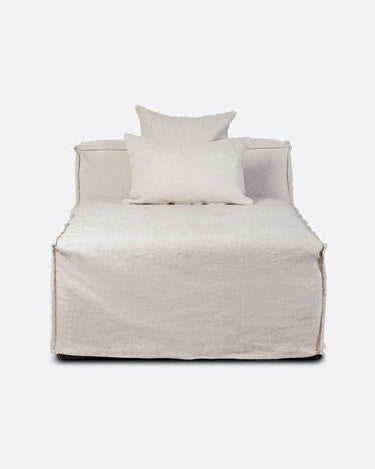 Chaise longue STROZZI Dareels detalle de funda Cross