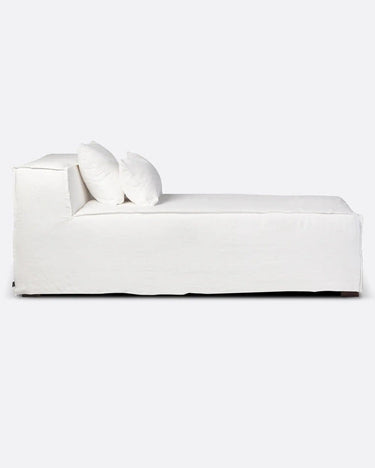 Chaise longue STROZZI Dareels alternativa lino blanco