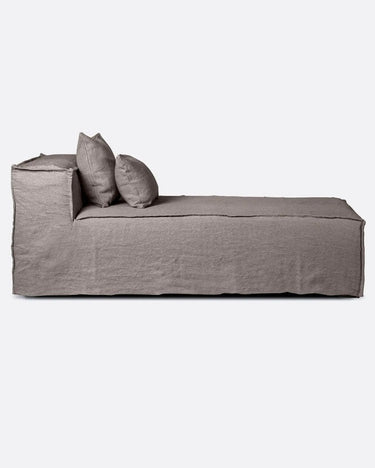 Chaise longue STROZZI Dareels alternativa lino topo