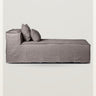 Chaise longue STROZZI 100 × 190 cm lino topo Dareels