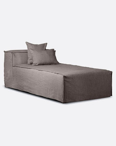 Chaise longue STROZZI Dareels vista frontal topo
