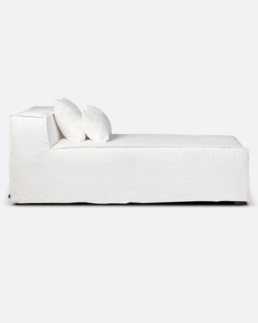 Chaise longue STROZZI Dareels alternativa lino blanco