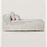 Chaise longue STROZZI 100x190 cm lino Cross Dareels