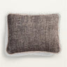 Cojín cuadrado de jacquard con flecos Le Monde Sauvage