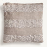 Cojín de algodón y lino arena beige de Vical
