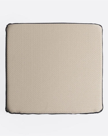 Cojín exterior CORA natural 48x44 cm con relleno Dareels