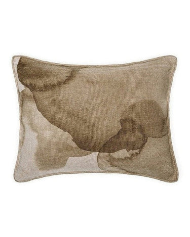 Cojín de lino con estampado acuarela Le Monde Sauvage