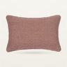 Waffle-textured linen cushion, 40 × 60 cm by Le Monde Sauvage