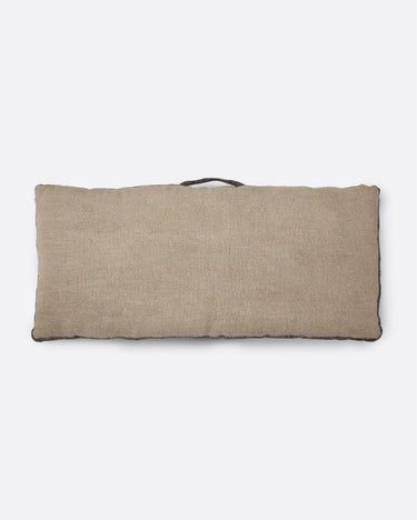 Cojín lumbar de lino bicolor con relleno de Dareels, vista adicional