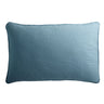Cojín rectangular de algodón azul denim de Tine K Home