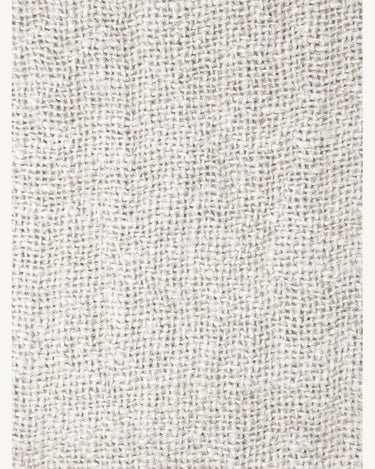 Colcha WRINKLES de lino Dareels detalle del tejido