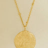 Collar Luna dorado Agapée