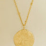 Collar Luna dorado Agapée