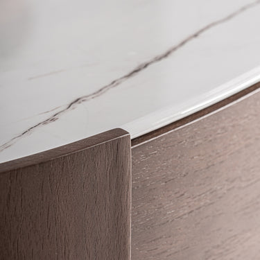 Cómoda de madera contrachapada roble piedra sinterizada de Vical, imagen 4