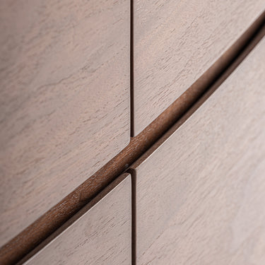 Cómoda de madera contrachapada roble piedra sinterizada de Vical, imagen 6