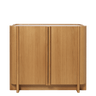 Cómoda Tilu de roble natural con dos puertas de Ferm Living