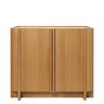 Cómoda Tilu de roble natural con dos puertas de Ferm Living