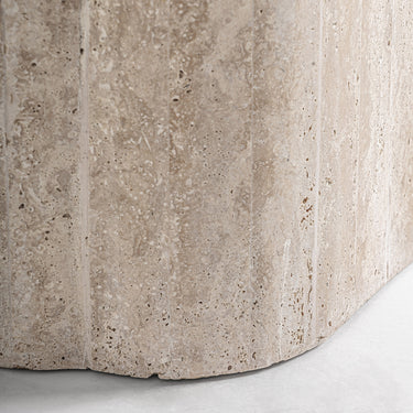 Consola de travertino beige grande de Vical, imagen 4