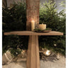 Consola JATI de teca reciclada natural 110 cm Dareels
