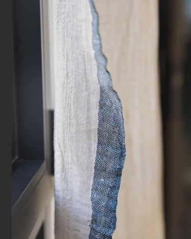 Cortina Surendra de algodón y lino — detalle 5