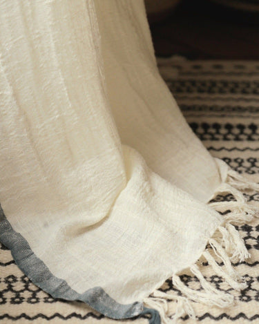 Cortina Surendra de algodón y lino — detalle 6