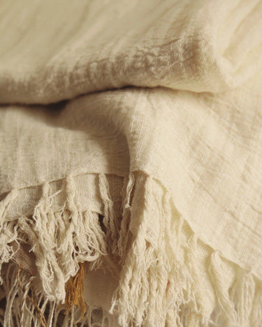 Cortina Surendra de algodón y lino — detalle 1
