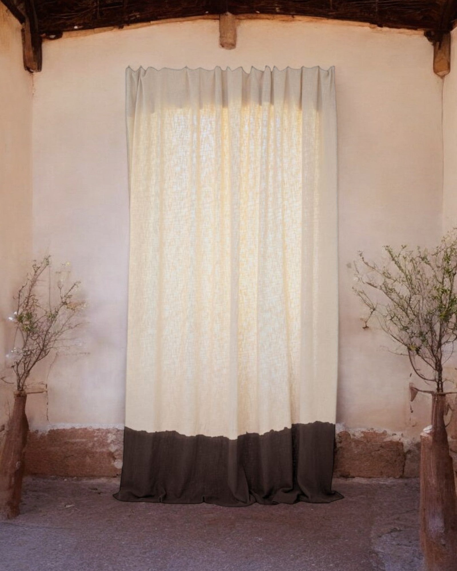 Cortinas degradadas