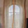cortinas rayas naranjas