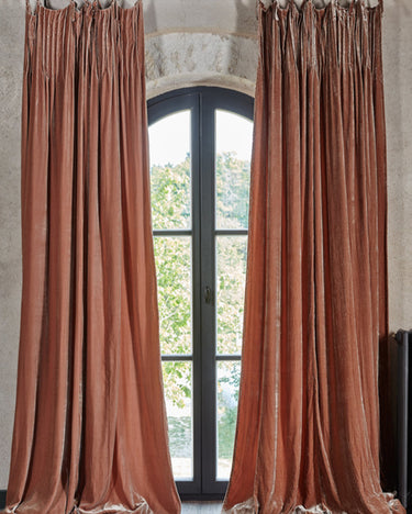 Cortinas de terciopelo