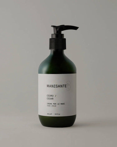 Crème pour les mains naturelle et végane au cèdre, aux agrumes et à l’ambre